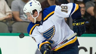 Next Story Image: Blues send forward Rattie down to Chicago
