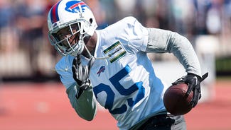 Next Story Image: Bills' McCoy limps off practice field with hamstring injury