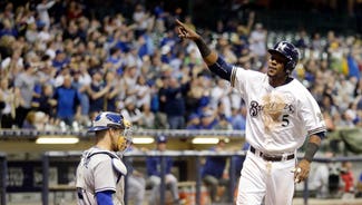 Next Story Image: Hector Gomez hits first career homer, Brewers defeat Dodgers