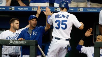 Next Story Image: Royals get Hosmer back in lineup after ring finger sprain