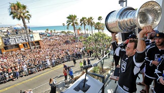 Next Story Image: Jarret Stoll has world's greatest ball marker: The Stanley Cup