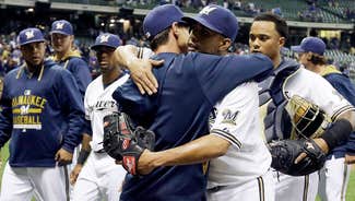 Next Story Image: Brewers' Rodriguez continues to climb leaderboards