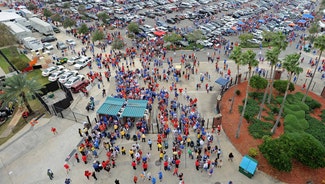 Next Story Image: WATCH: Veteran and family receive new home during Florida-Georgia game