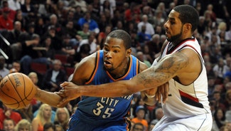 Next Story Image: Durant not surprised Aldridge left Blazers for Spurs