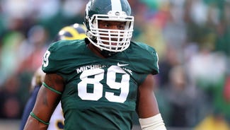 Next Story Image: Spartans' Calhoun is one funny, scary guy