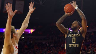 Next Story Image: No. 16 Florida State drops Clemson 77-64 for 8th straight ACC win