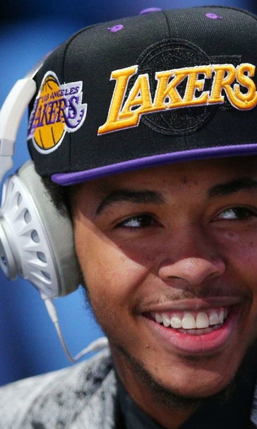 lakers 2016 draft hat