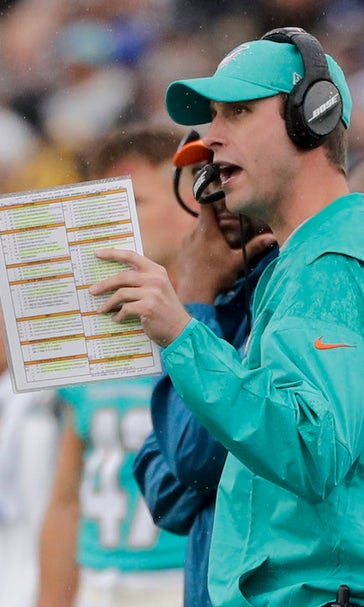 Dolphins coach Adam Gase finds comfort in calling the ... Adam gase was named the 12th head coach in miami dolphins history on jan.