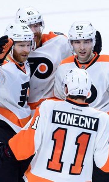 Claude Giroux Scores In OT, Flyers Beat Senators 3-2 | FOX Sports