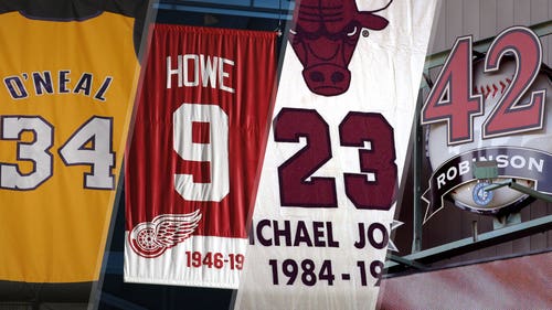 BROOKLYN NETS Trending Image: Shaq and 31 more athletes with numbers retired by multiple teams