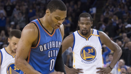 Kevin Durant won't talk about Russell Westbrook in advance of matchup with OKC