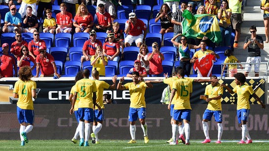 Hulk pushes Brazil past Costa Rica in World Cup qualifying tuneup