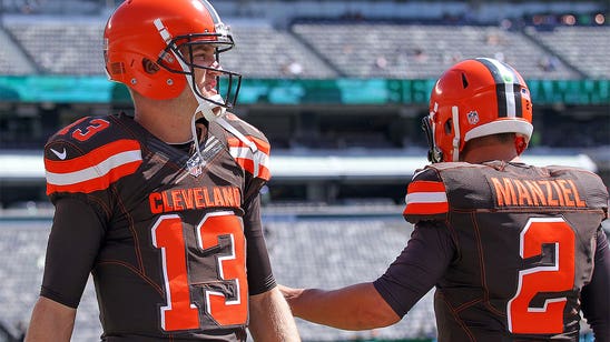 Browns QB Manziel to take first-team reps with McCown in concussion protocol