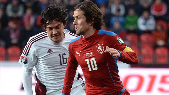 Czech captain Tomas Rosicky could miss Euro 2016 qualifiers