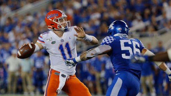 No. 9 Florida QB Kyle Trask called upon for first start since '12