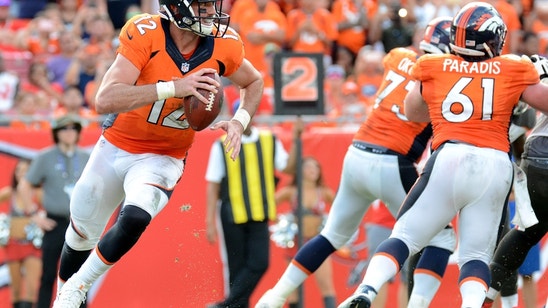 Broncos rookie Paxton Lynch reportedly to get first start in showdown vs. Falcons