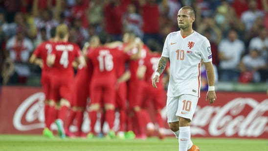 Turkey beat Netherlands to go third in Euro Qualifying Group A