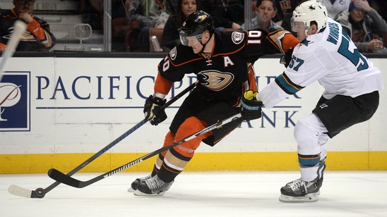 Paths of Pacific Division powers Ducks, Sharks merge again Tuesday night