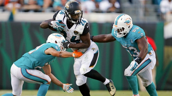 Late field goal helps Jaguars best Dolphins at home