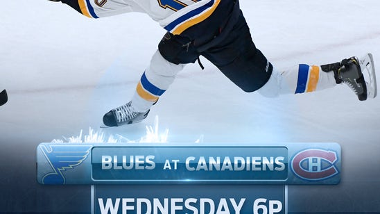 Blues open three-game Canadian road trip at surprising Canadiens