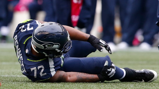 Michael Bennett rips Falcons lineman for cut block: 'You're a little [expletive]'