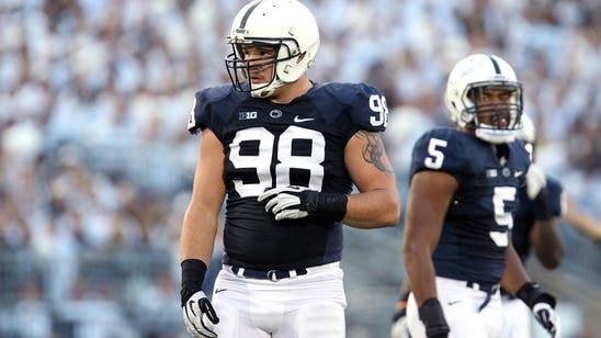 Penn State DL Anthony Zettel really seems to like Halloween