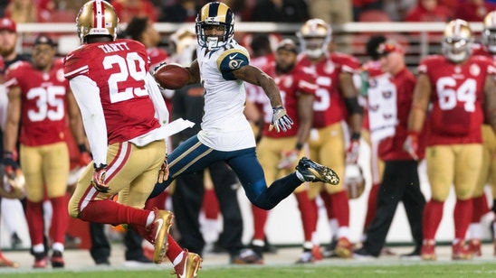 Tavon Austin Struggles For Los Angeles Rams Against San Francisco 49ers