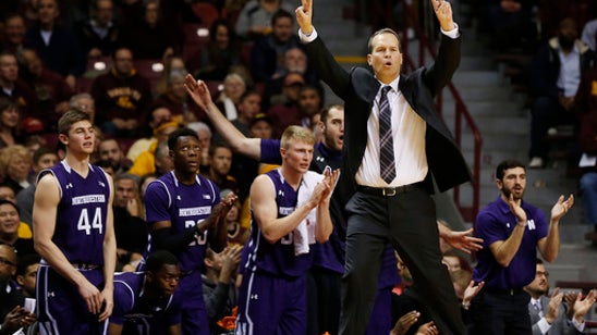 Falzon leads Northwestern over Minnesota 77-52