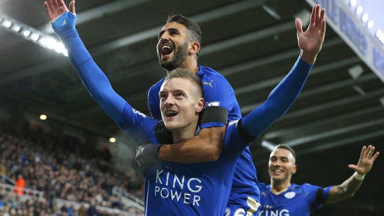 Vardy sends Leicester to top of EPL; Everton thrash Villa