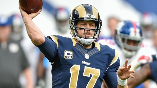 Los Angeles Rams' Case Keenum Reacts to Jared Goff Talk