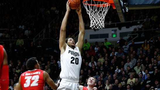 Purdue's 7-footers combine for 37 points in 70-58 win over New Mexico