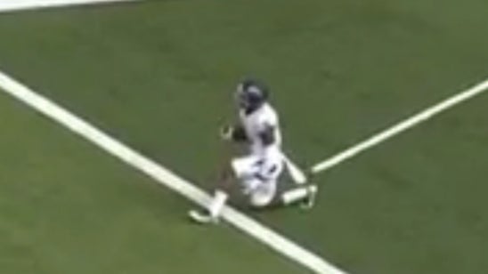 Nevada's kick returner even confused the refs on this accidental safety