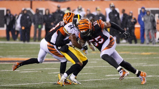 Antonio Brown says he's talked to Vontaze Burfict since his scary hit in the playoffs