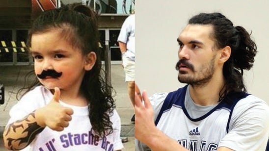 This little Thunder fan dressed as Steven Adams just won the playoffs