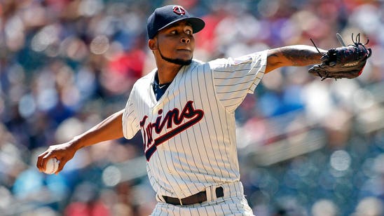 Twins' Santana pitches complete game, shuts out A's