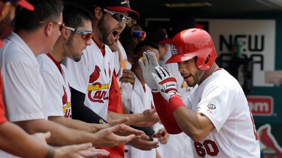 Pham hits first MLB homer, drives in all three runs in Cardinals' win