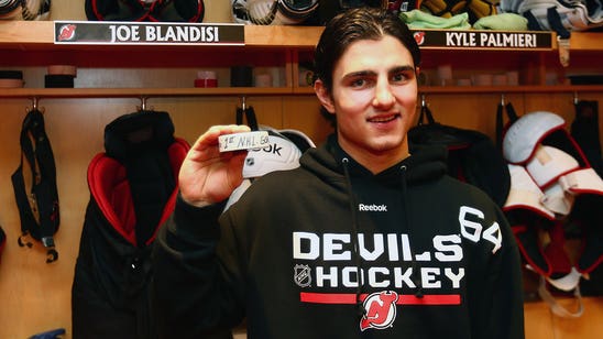 Devils' Blandisi on first career NHL goal: 'It's a dream come true'