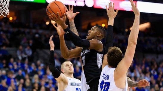 Dunn beats buzzer, gives No. 12 Friars 50-48 win over Jays