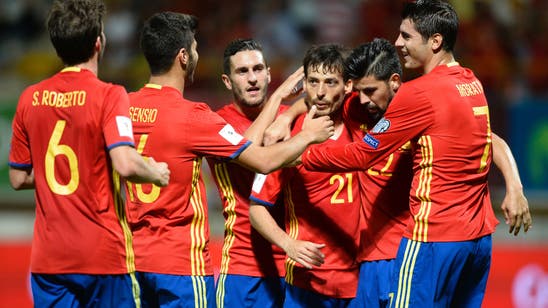 Spain hit EIGHT past Liechtenstein as Italy see off Israel