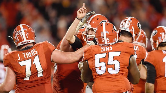 WATCH: Mark Richt shares stirring words with kicker prior to game-winning FG