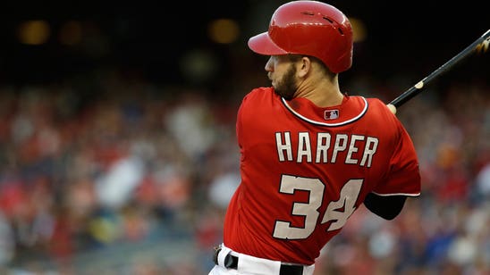Back to college: Bryce Harper shows he can still hit homers