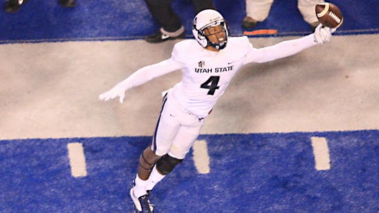 Utah State suspends WR Sharp, 2 others for first 2 games