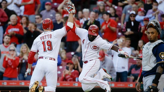 Brandon Phillips and Joey Votto debut epic homer celebration