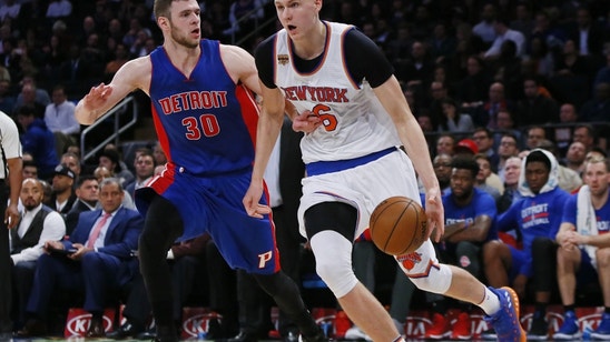 New York Knicks: Kristaps Porzingis Made History Against Detroit