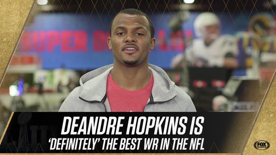 WATCH: Deshaun Watson thinks DeAndre Hopkins is 'definitely' the best WR in the NF