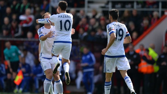Eden Hazard finally scored his 1st EPL goal of the season