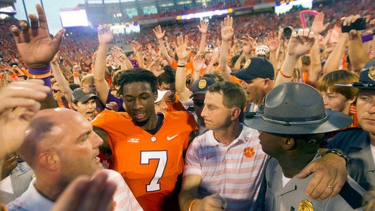 Video: Clemson welcomes back players for a BBQ