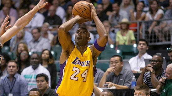 He's baaack -- Kobe makes preseason debut for Lakers in Hawaii