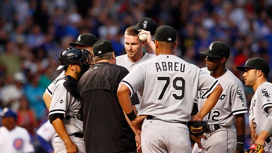 Chris Sale's return spoiled by Cubs, who get first save from Aroldis Chapman