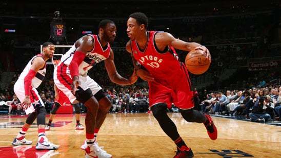 DeRozan scores 35 as Raptors beat Wizards 97-88